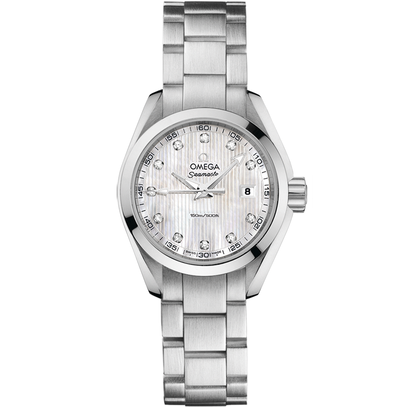 Seamaster Aqua Terra 150M 30 mm, steel on steel - 231.10.30.60.55.001 ...