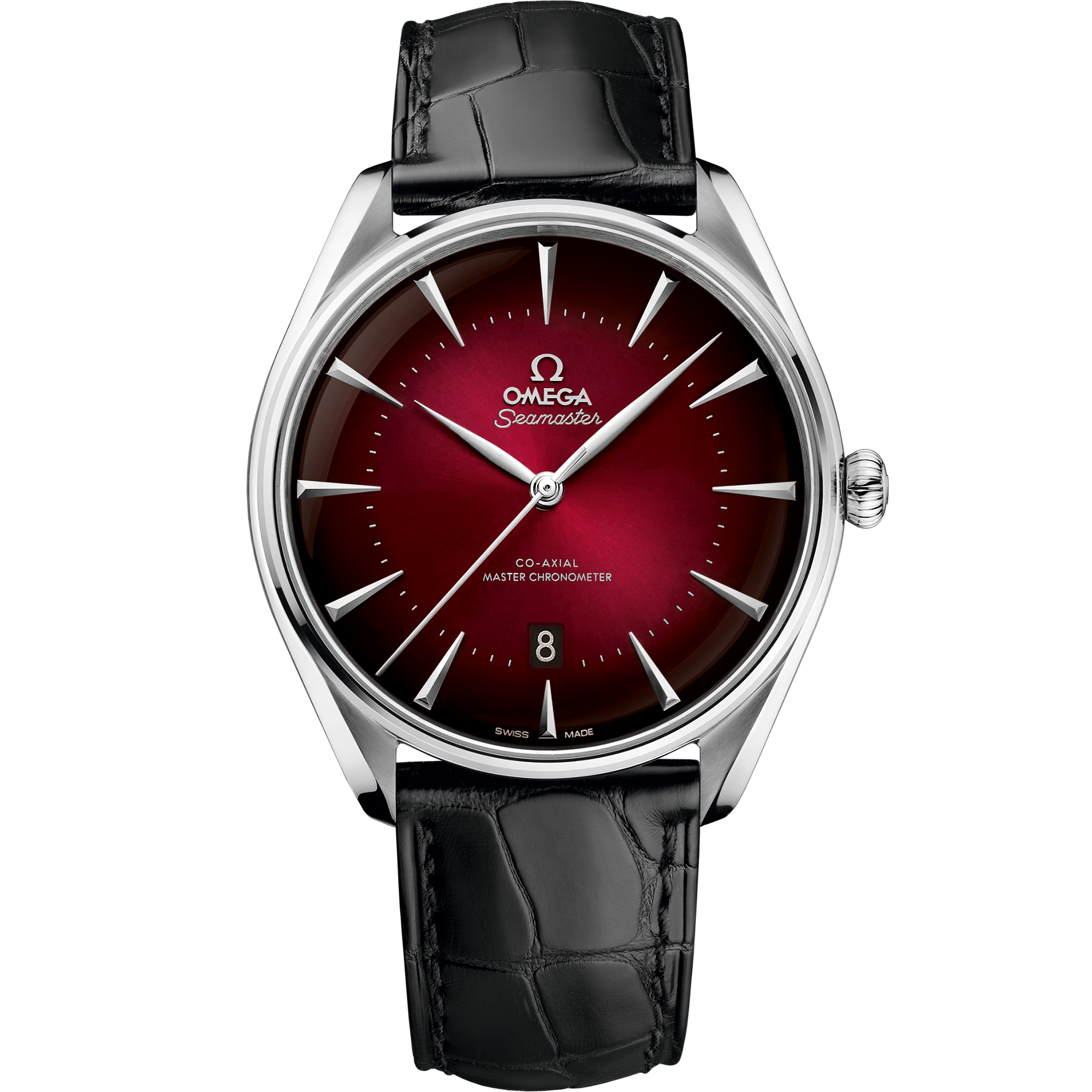Seamaster Boutique Editions 39.5 mm, steel on leather strap - 511.13.40.20.11.002