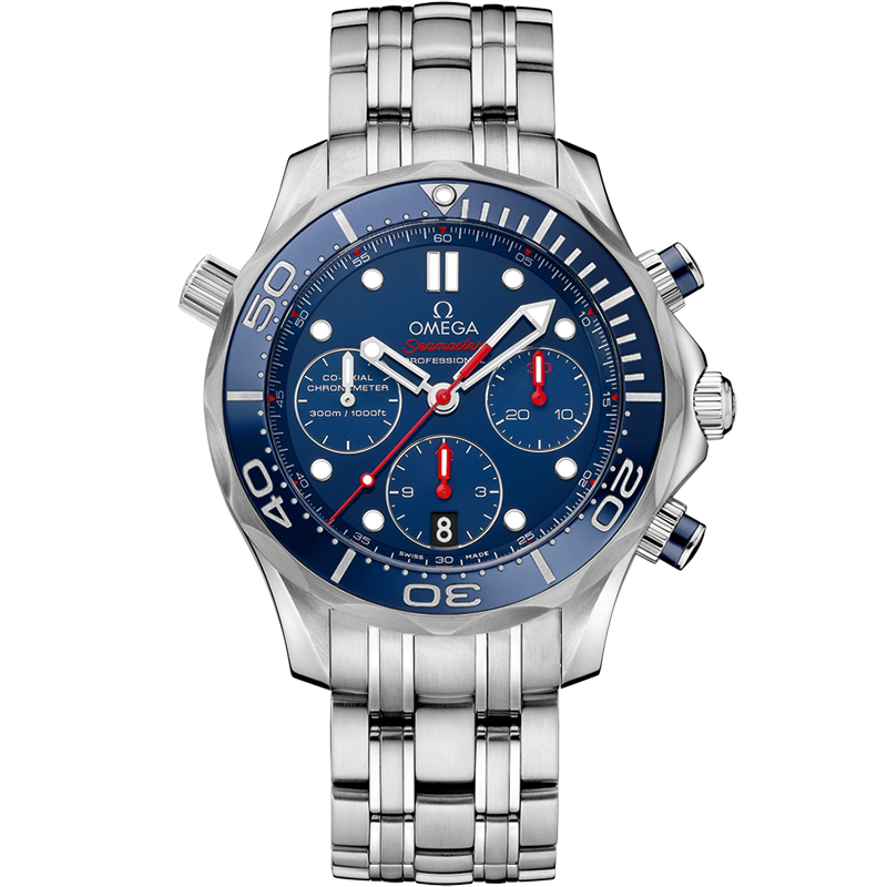 Seamaster Diver 300M 41.5 mm steel on steel 212.30.42.50.03.001 OMEGA