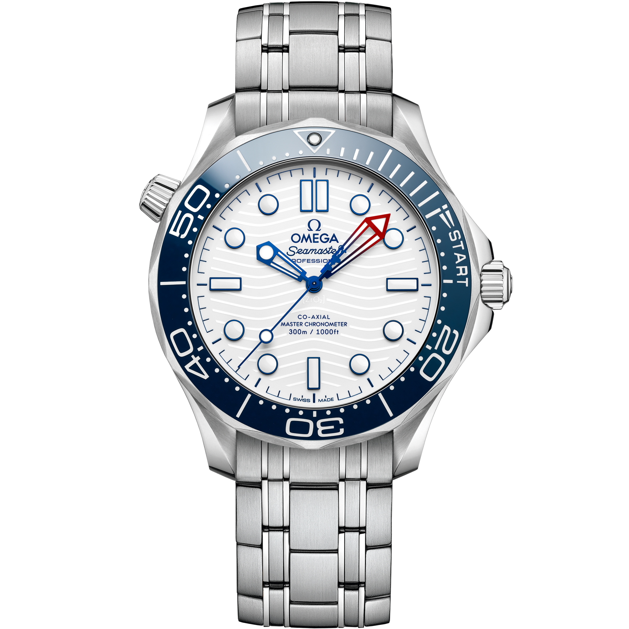 Seamaster 42 mm, acier sur acier - 21030422004002