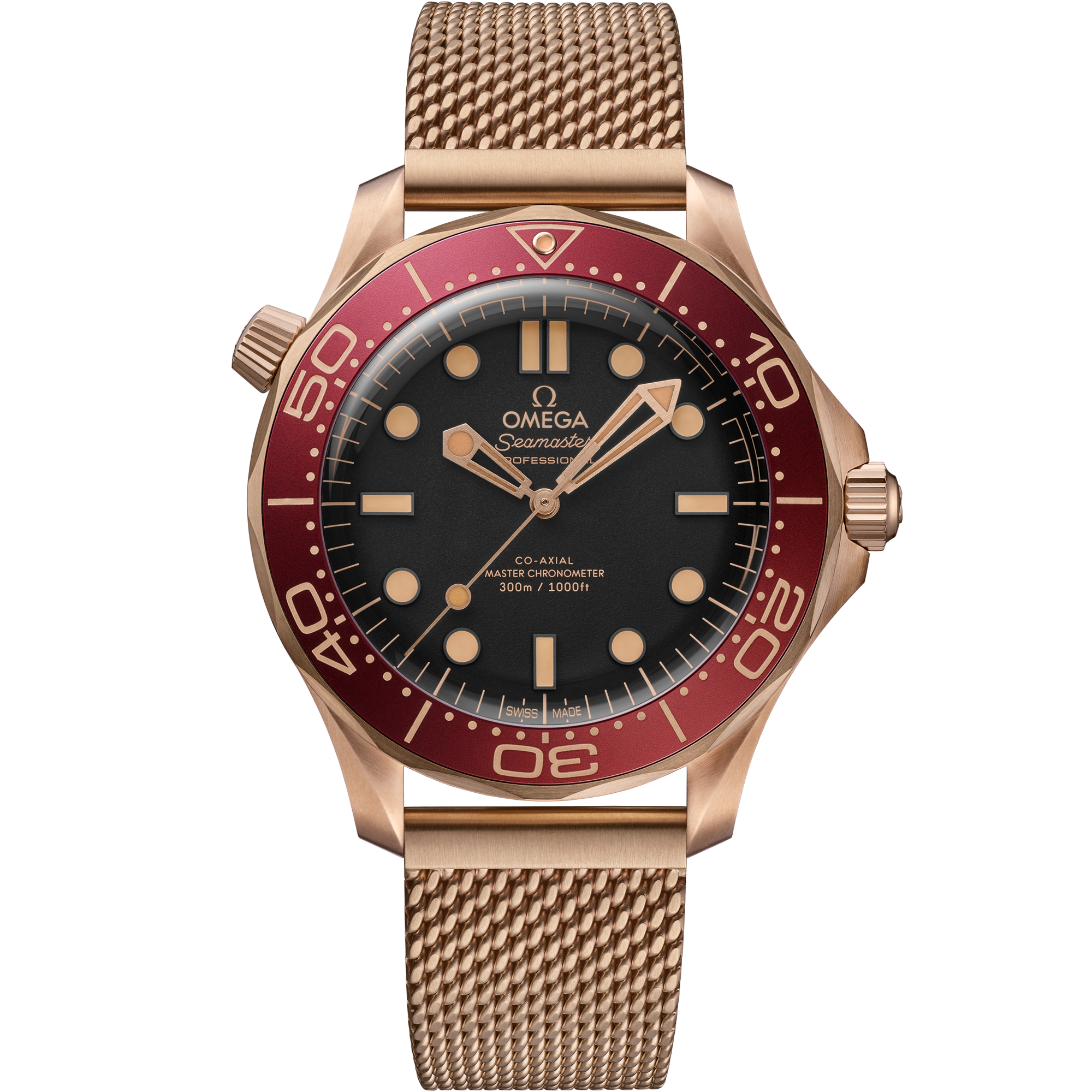 Seamaster Diver 300M 42 mm, Bronze gold on Bronze gold - 21090422001003