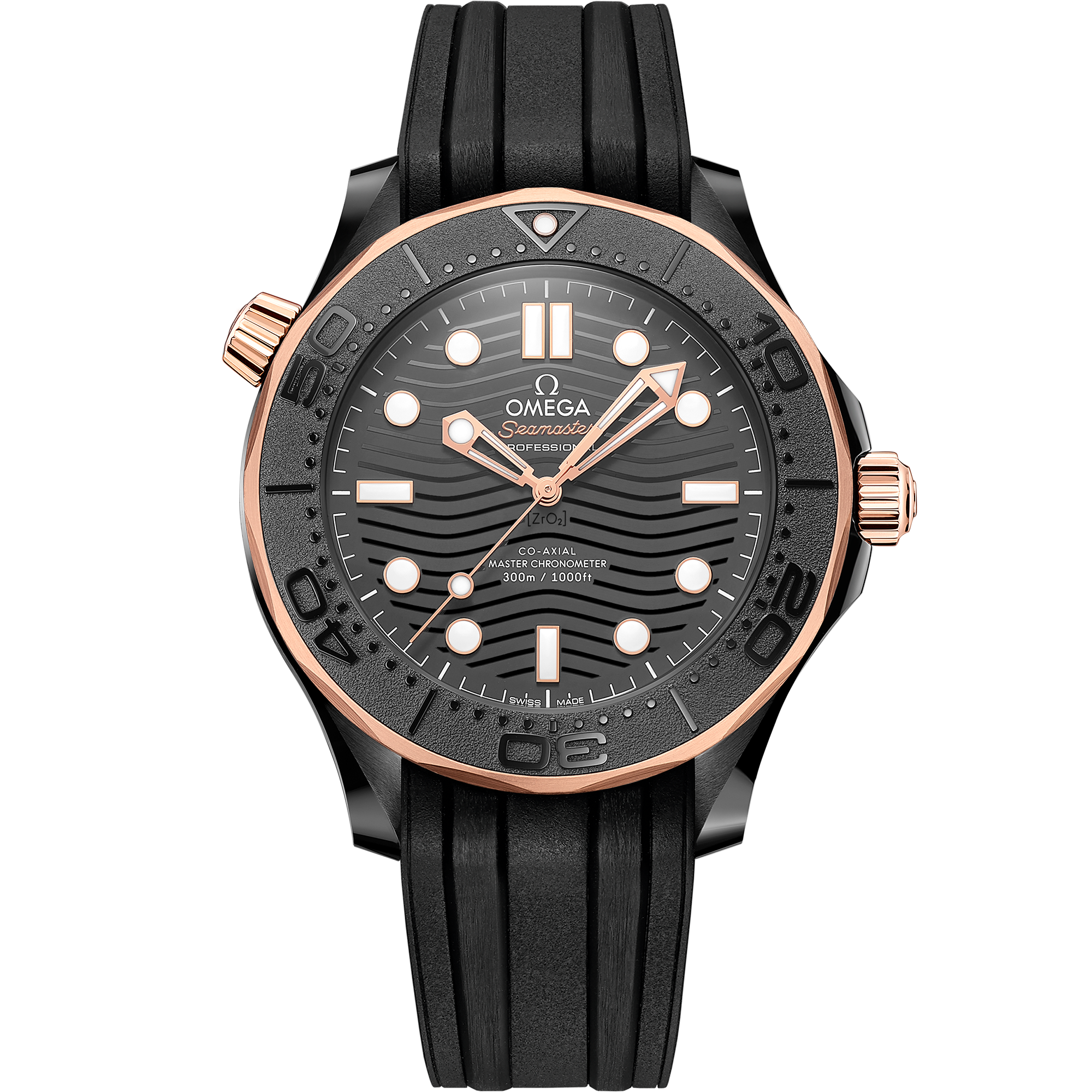 Omega black ceramic sale