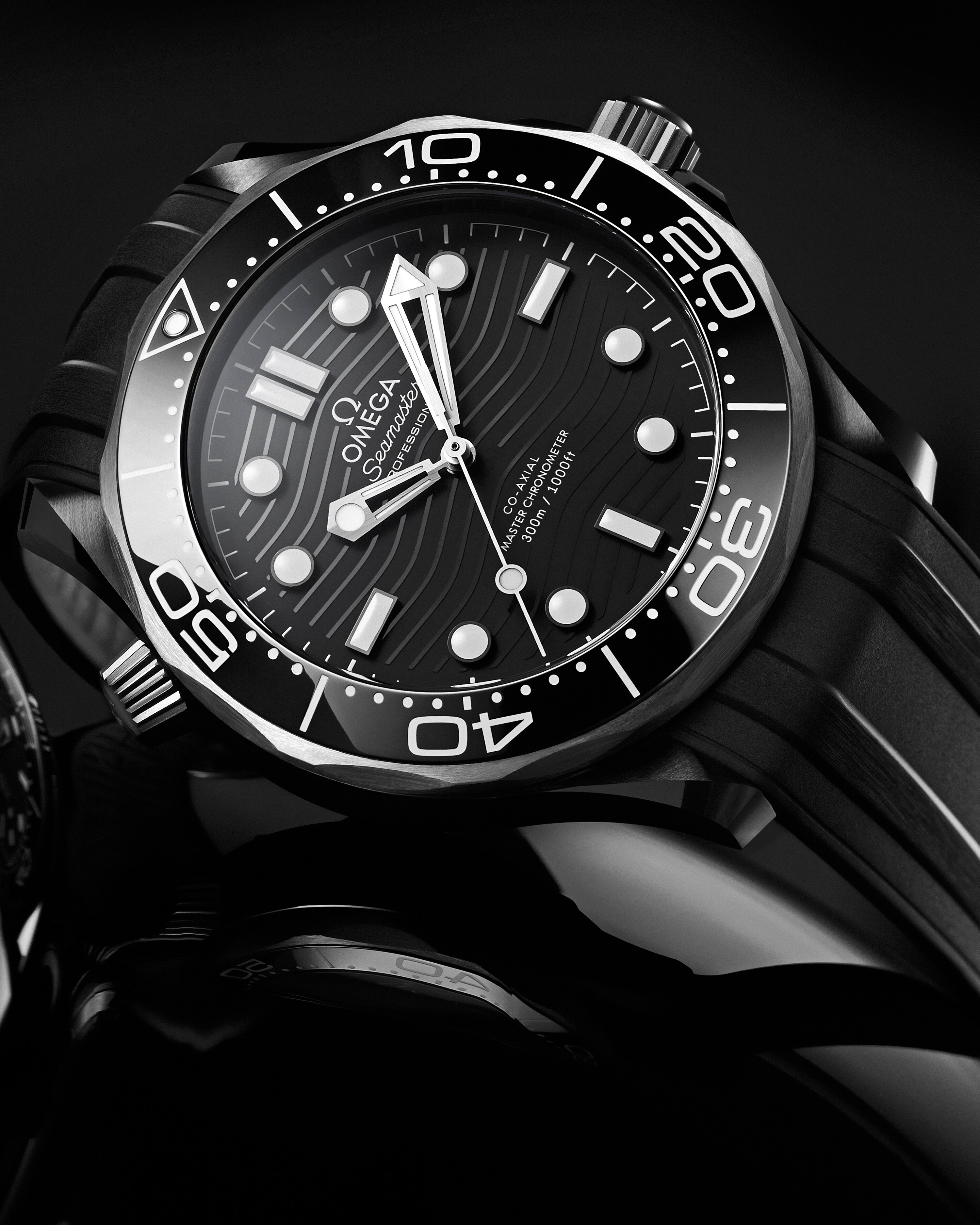 Seamaster Black ceramic Anti-magnetic Watch 210.92.44.20.01.001 | OMEGA US®