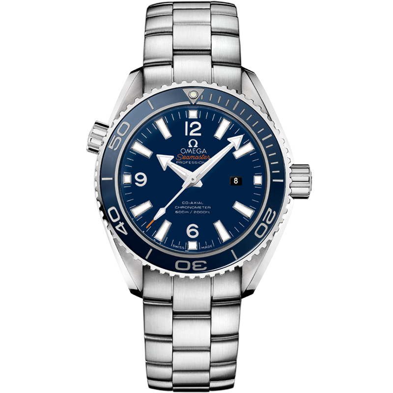 Planet Ocean 600M Seamaster Titanium Chronometer Watch 232.90.38.20.03 ...