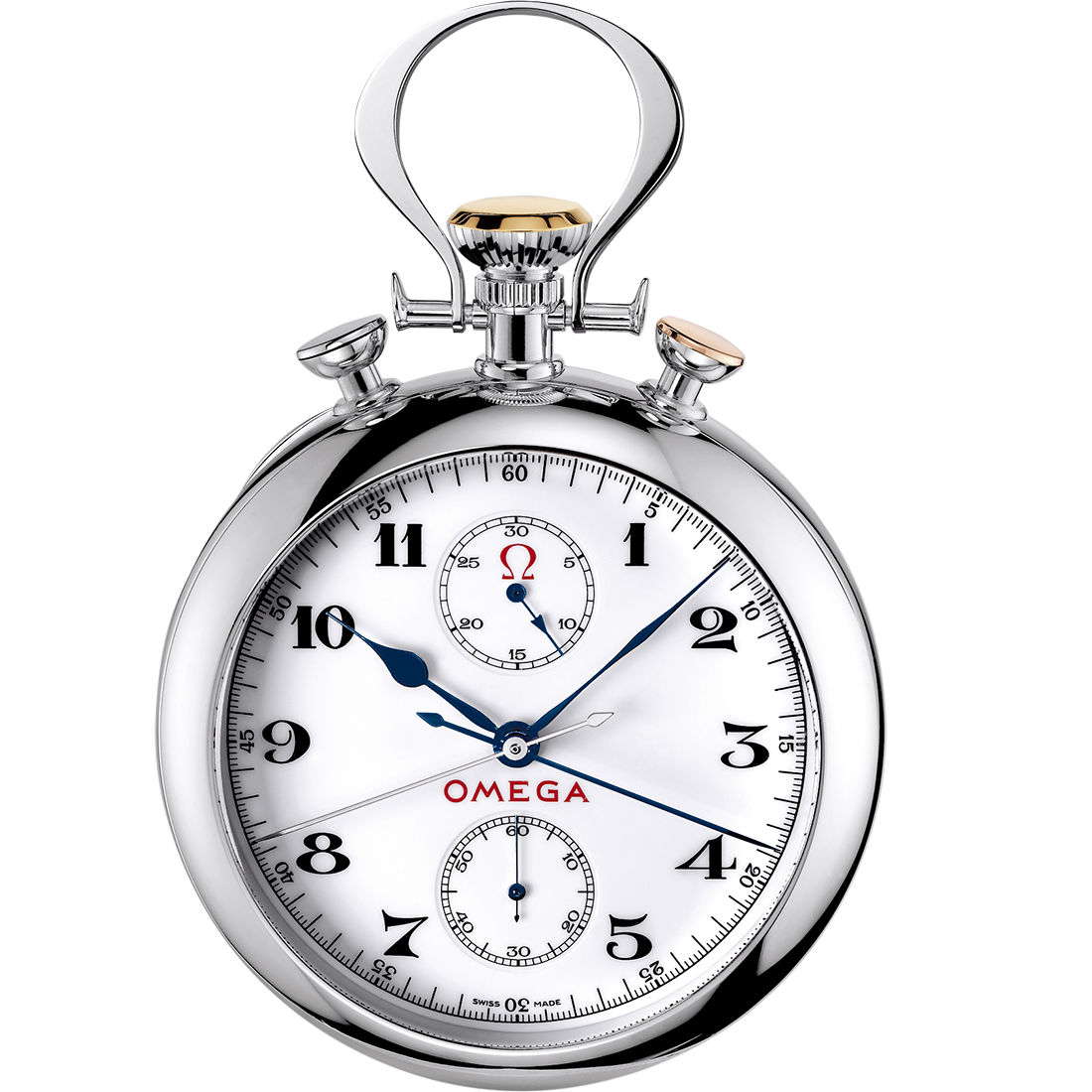 Specialities Olympic Pocket Watch 1932 70 mm, oro blanco - 5110.20.00