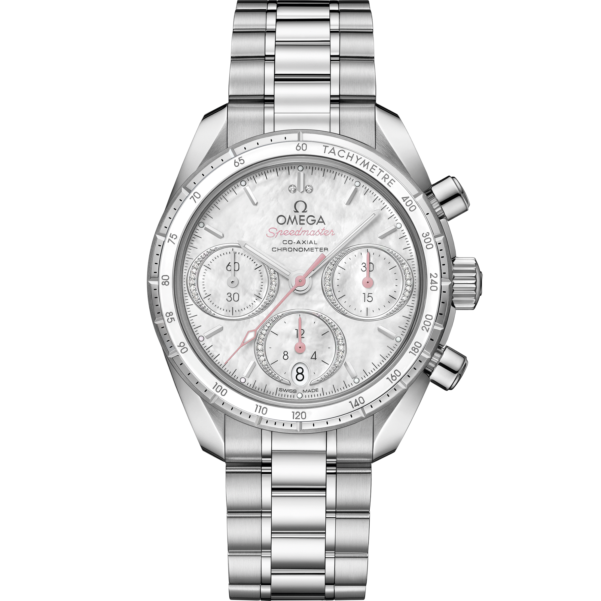 Speedmaster 38 Speedmaster Steel Chronograph Watch 324.30.38.50.55.001 |  OMEGA US®