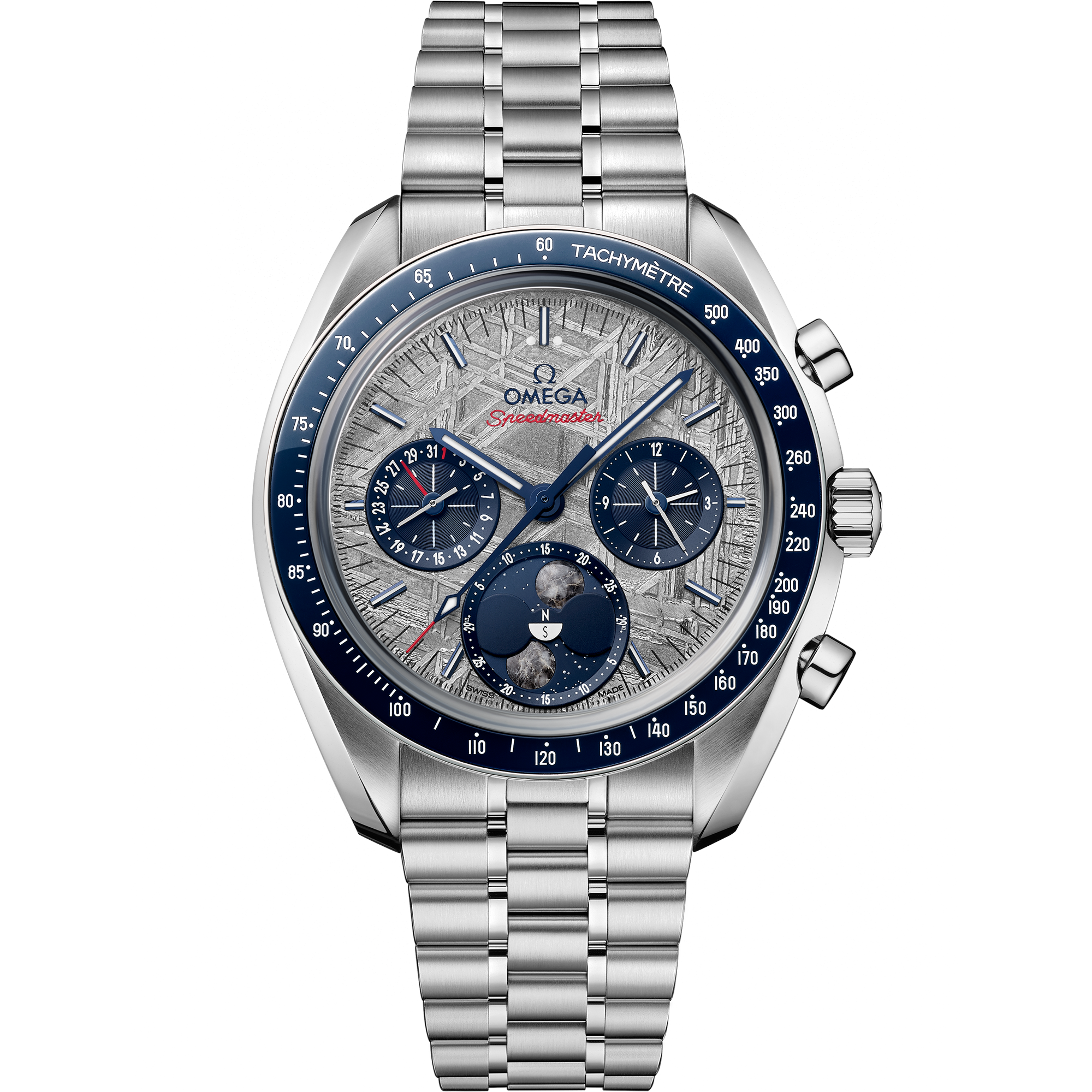 Speedmaster Moonphase 43 мм, Сталь / Сталь - 30430435206001