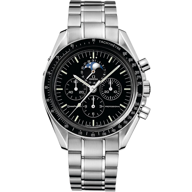 Moonwatch Speedmaster Steel Chronograph Watch 3576.50.00 | OMEGA US®