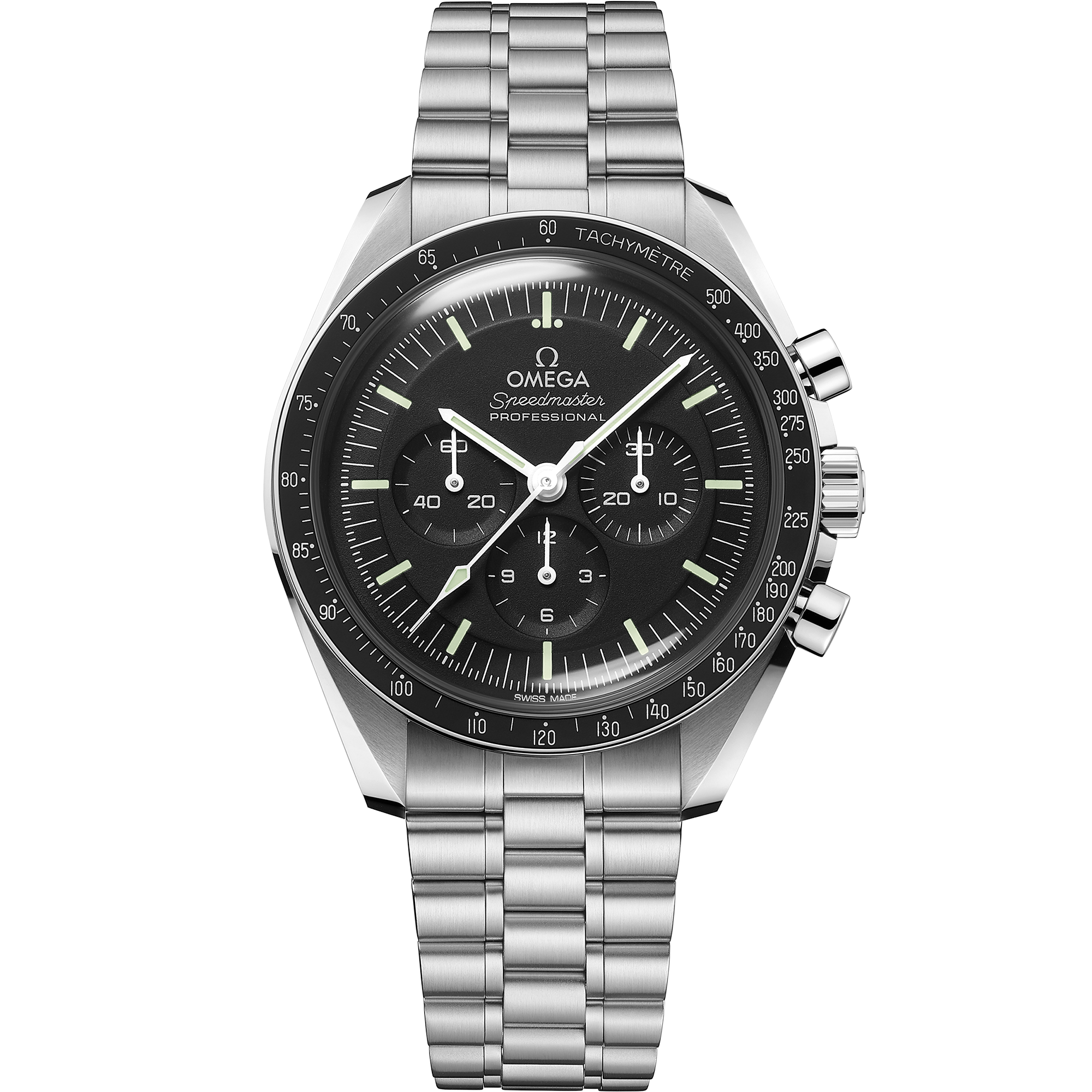 Moonwatch Professional Speedmaster Steel Chronograph Watch  310.30.42.50.01.001 | OMEGA US®