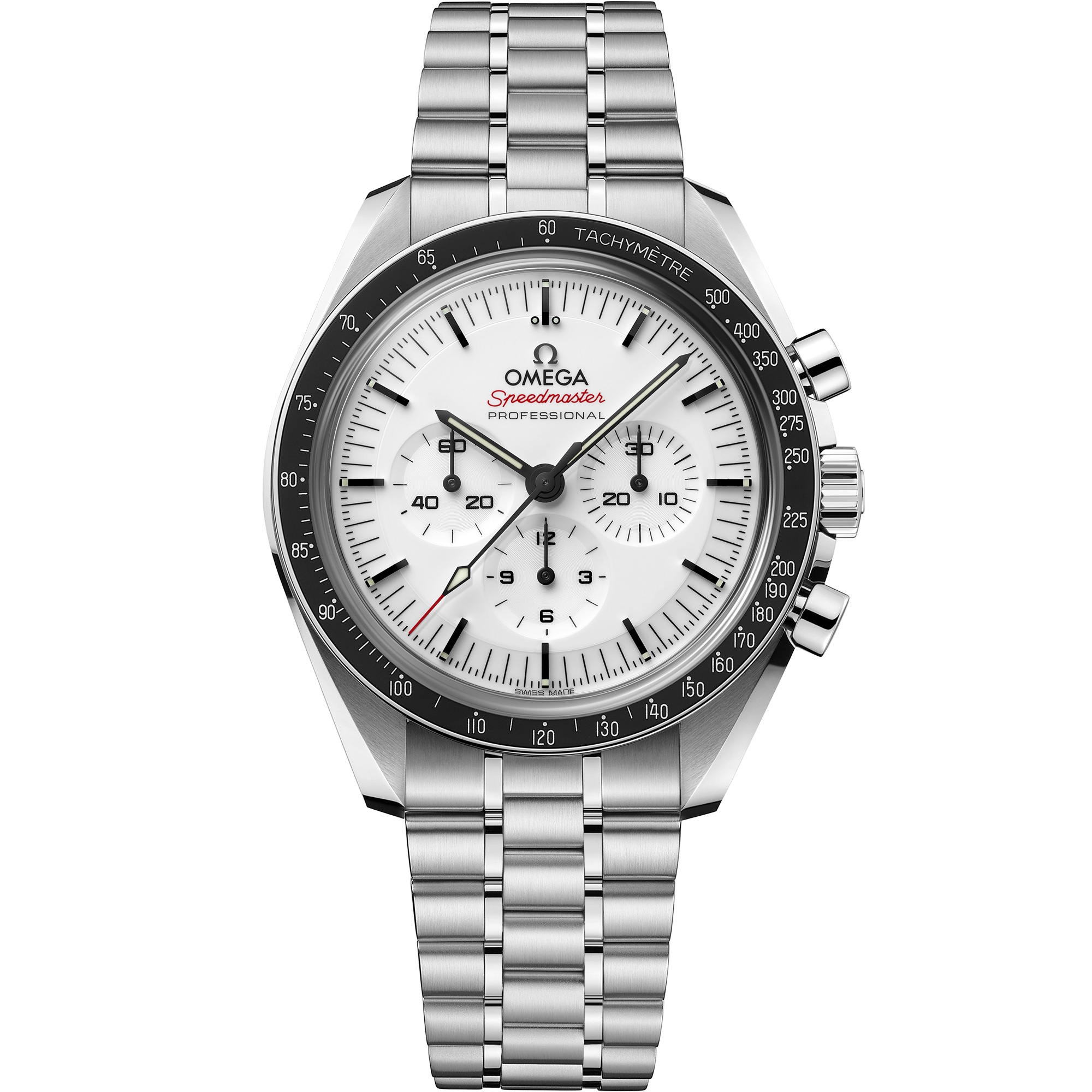 Moonwatch Professional Speedmaster Steel Chronograph Watch  310.30.42.50.04.001 | OMEGA US®