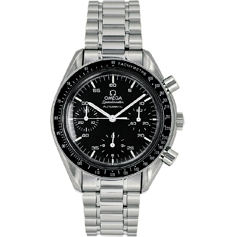 お得低価OMEGA オメガ スピードマスター 3510.50 クロノグラフ 自動巻き ブラック メンズ 腕時計 トリチウム 極美品 (U) その他