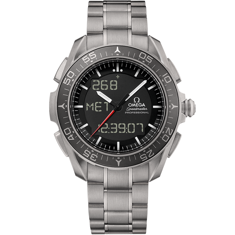Skywalker X-33 Speedmaster Titanium Chronograph Watch 318.90.45.79.01.001 |  OMEGA US®