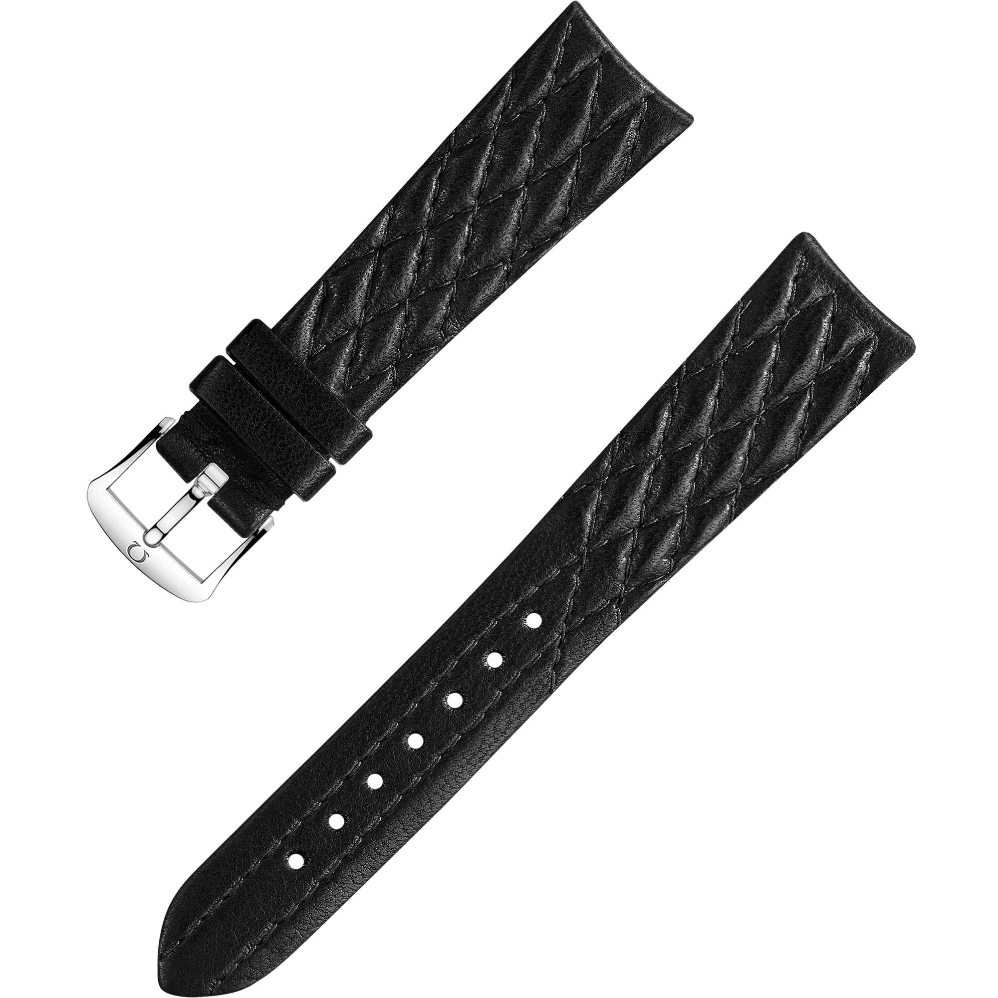 Watch Straps Black leather strap with pin buckle | OMEGA US®