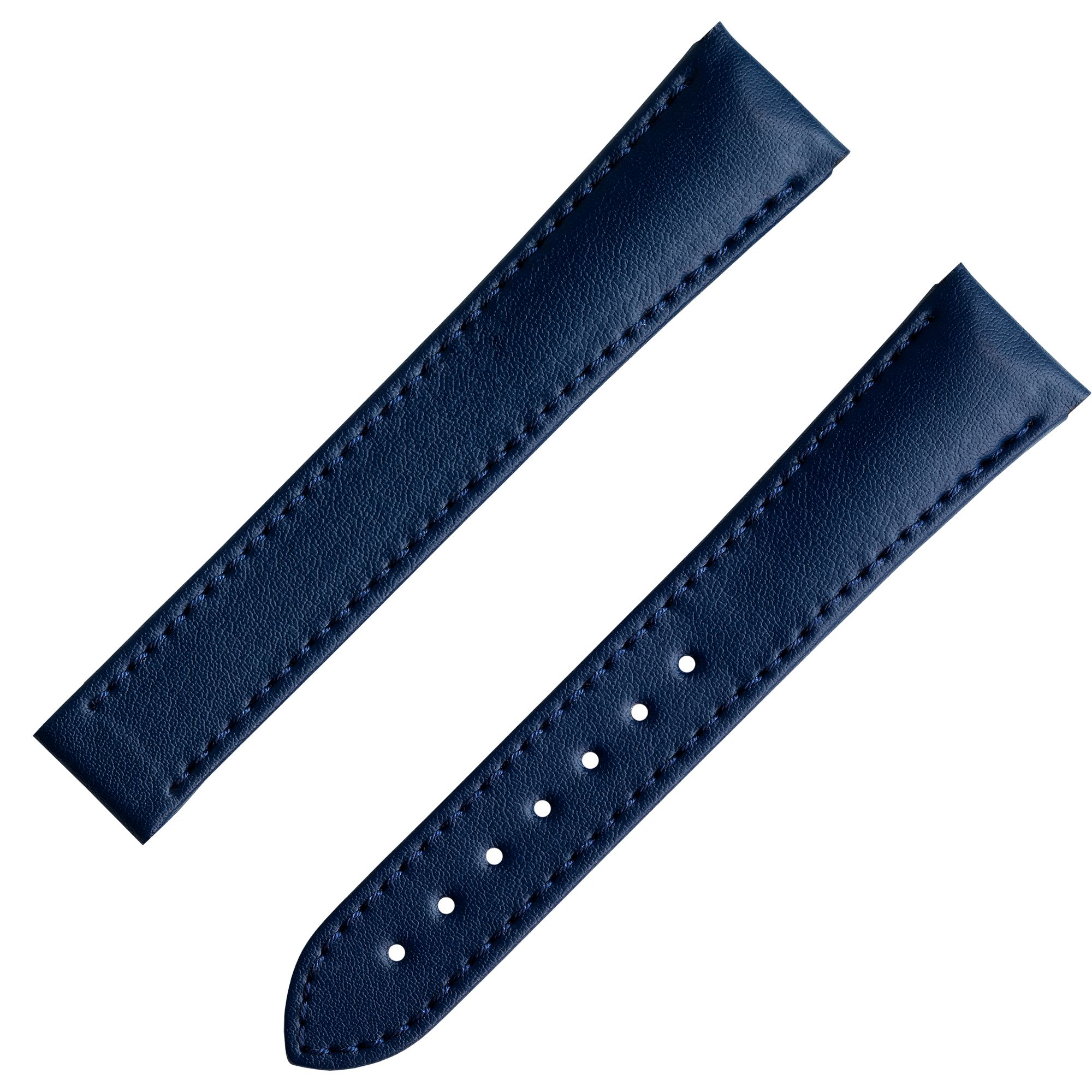 Watch Straps Blue vegan strap with foldover clasp OMEGA US