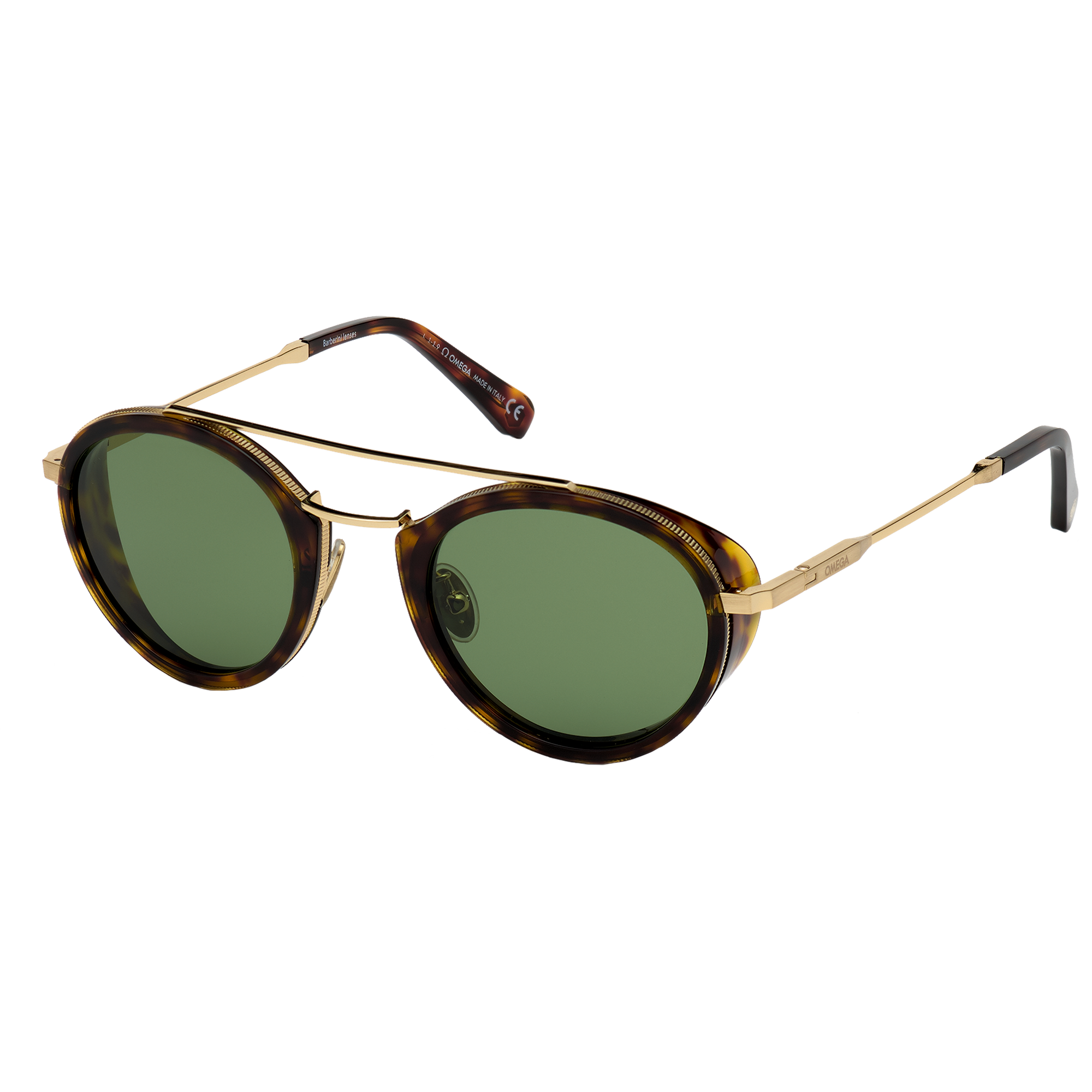 Солнцезащитные очки - Круглая форма, ОЧКИ ДЛЯ МУЖЧИН И ЖЕНЩИН - OM0021-H5252N