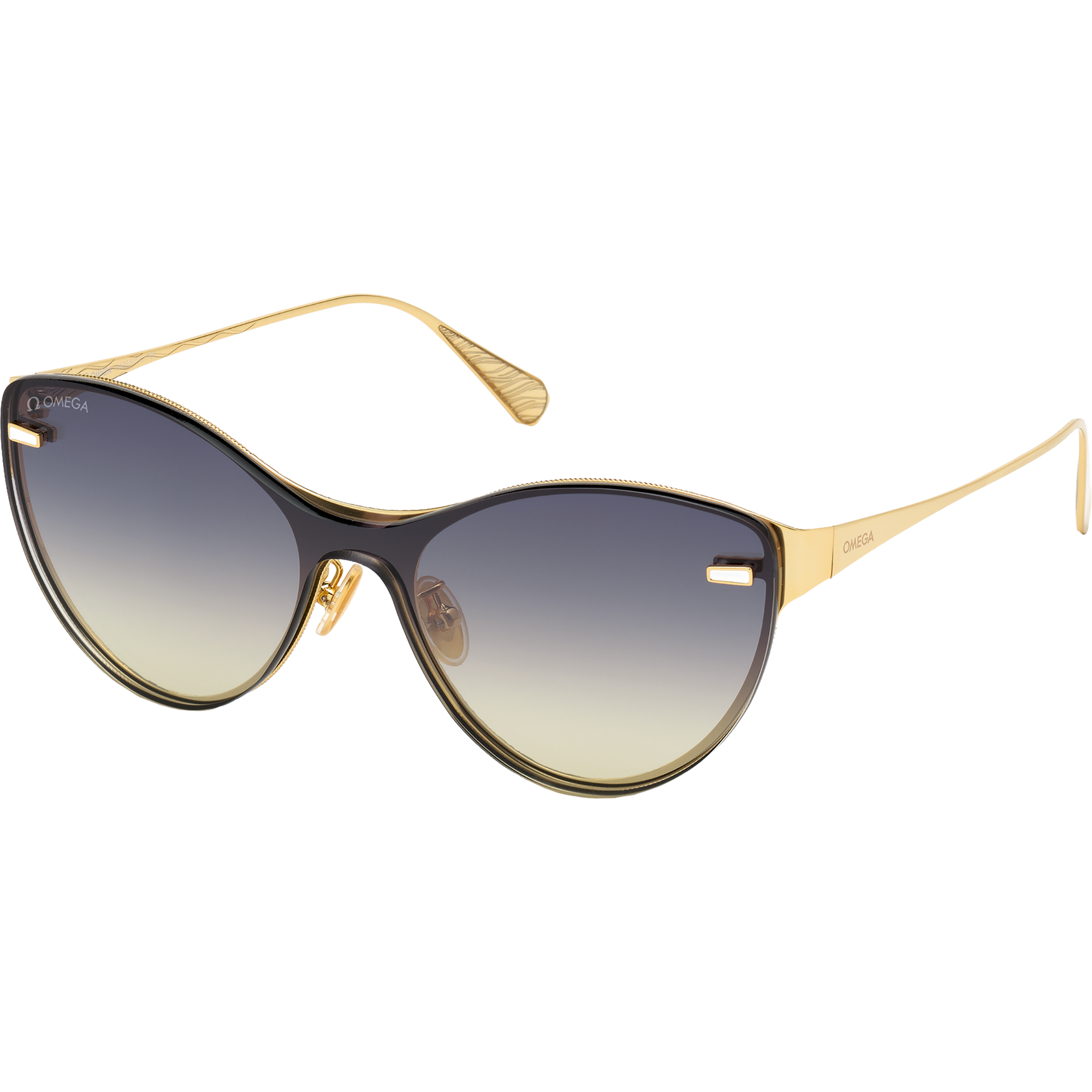 Солнцезащитные очки - Форма "Кошачий глаз", Женские очки - OM0022-H0030C