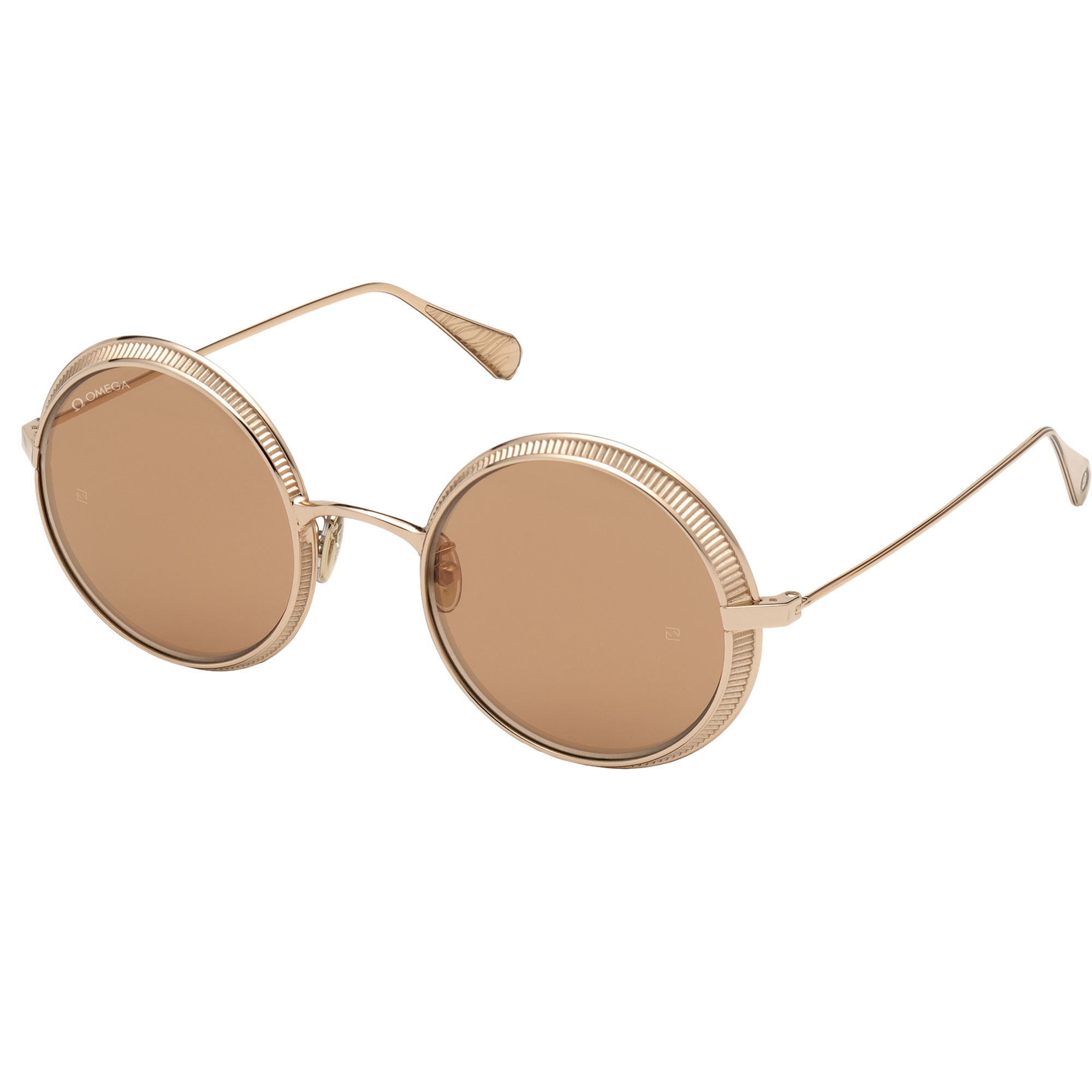 Sunglasses - Round style, Woman - OM0016-H5333G