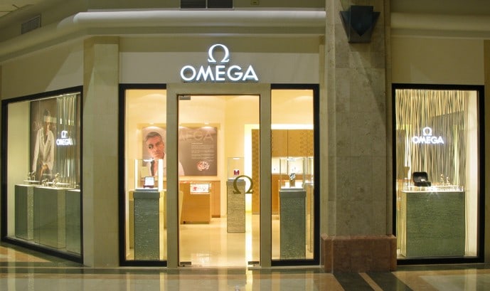 omega showroom near me