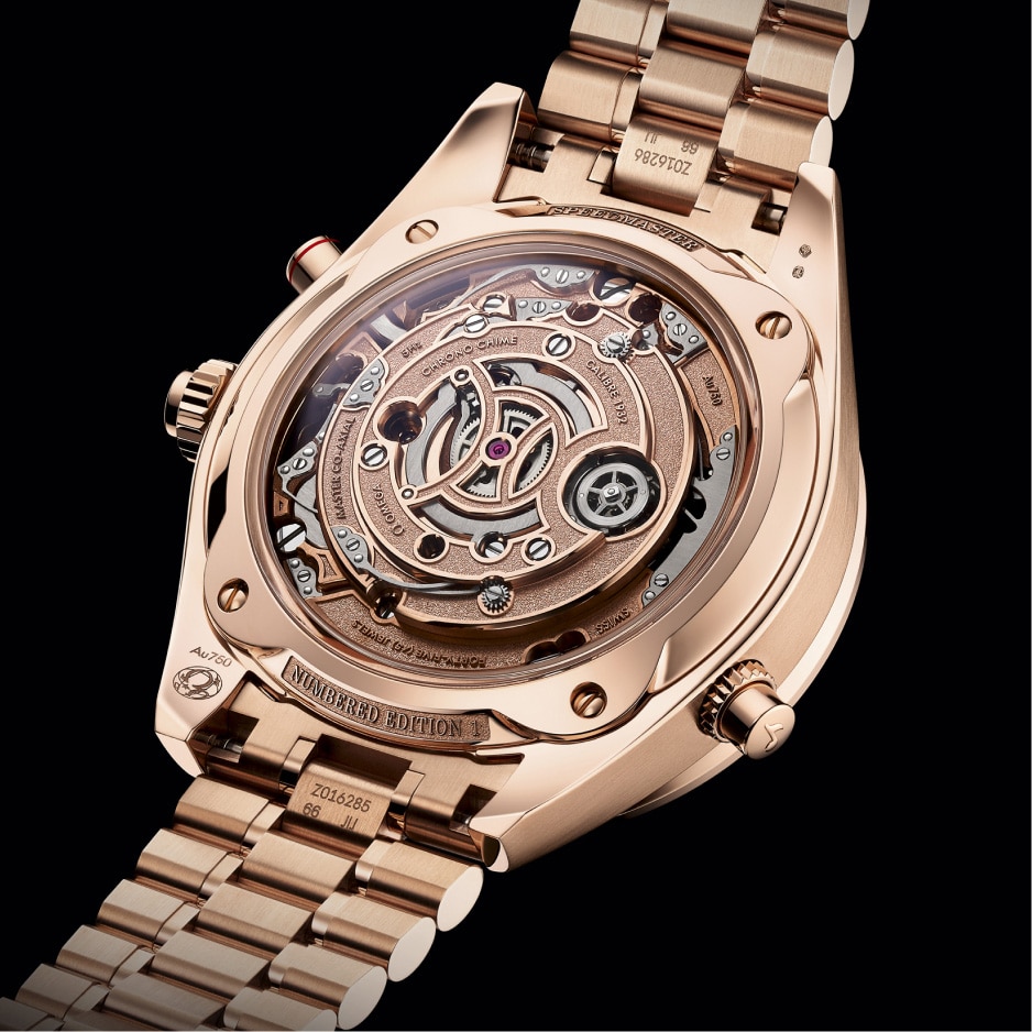 Speedmaster Sedna™ gold Chronograph Watch 522.50.45.52.03.001